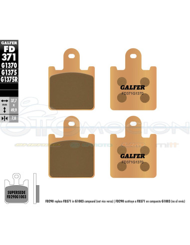 SINTER STREET BRAKE PADS