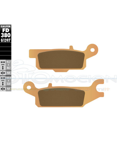 SINTER QUADS BRAKE PADS