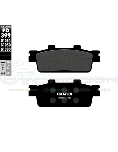 SCOOTER BRAKE PADS