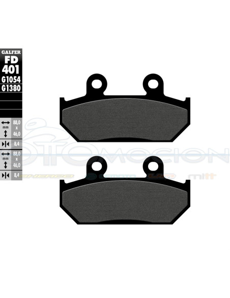 SEMI METAL BRAKE PADS