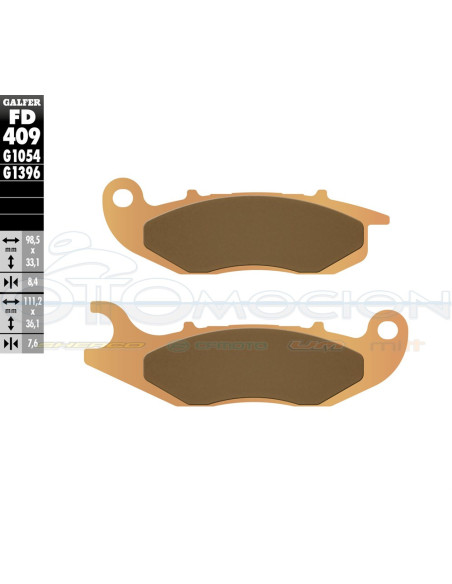 SINTER OFF-ROAD BRAKE PADS