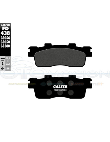 SCOOTER BRAKE PADS