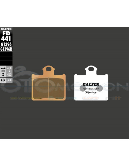 SINTER RACING OFF-ROAD BRAKE PADS