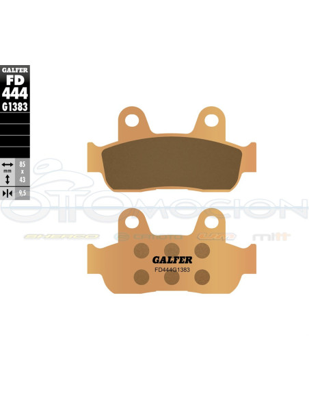 SINTER SCOOTER BRAKE PADS