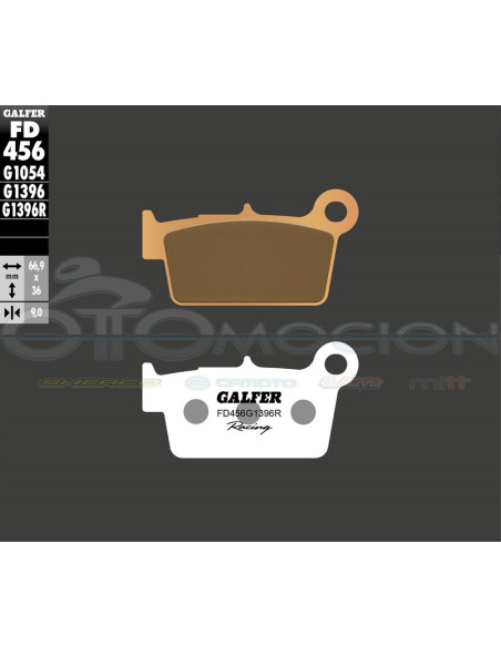 SINTER RACING OFF-ROAD BRAKE PADS