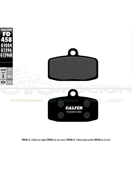 SEMI METAL BRAKE PADS