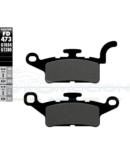 SEMI METAL BRAKE PADS