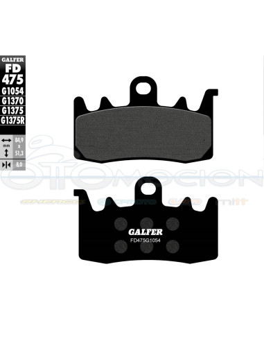 SEMI METAL BRAKE PADS