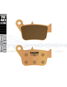 SINTER SCOOTER BRAKE PADS SYM MAX SYM 400-600 (REAR)