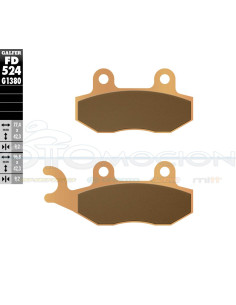 SINTER SCOOTER BRAKE PADS SCUTUM (FRONT)