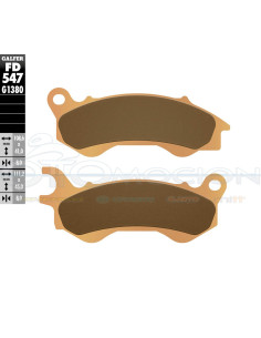SINTER SCOOTER BRAKE PADS SILENCE S02 (FRONT)