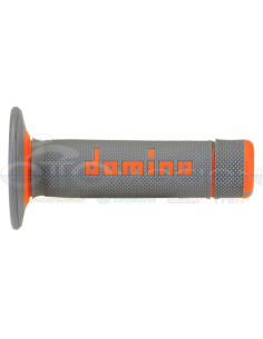 PUÑOS DOMINO OFF ROAD CROSS GRIS-NARANJA