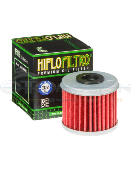 FILTRO DE ACEITE HIFLOFILTRO HF116