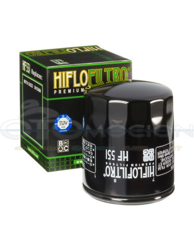 FILTRO DE ACEITE HIFLOFILTRO HF551