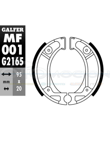 MORDAZA FRENO GZ 001-HONDA