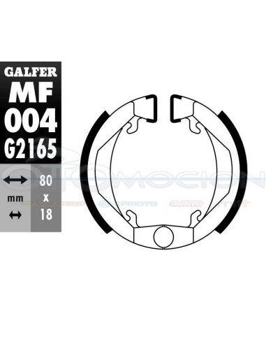 MORDAZA FRENO GZ 004-HONDA