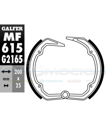 MORDAZA FRENO GZ 615-BMW