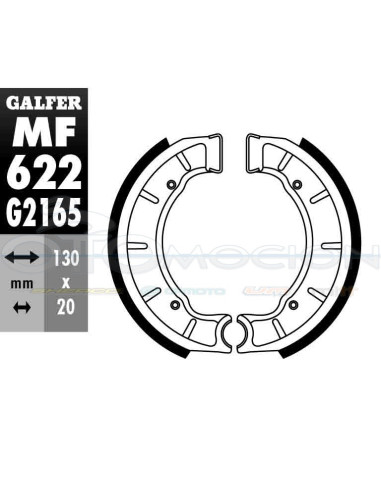 MORDAZA FRENO GZ 622-DERBI