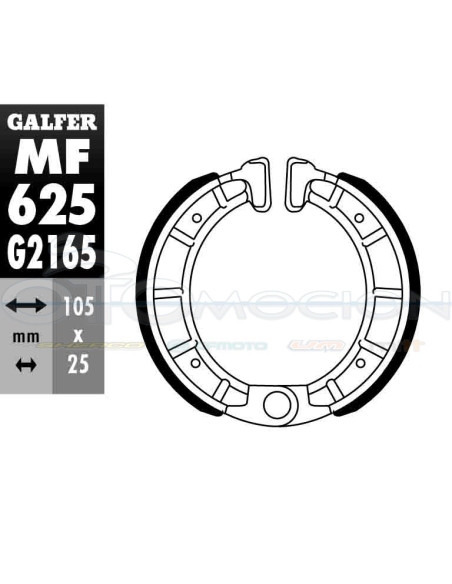 MORDAZA FRENO GZ 625-DERBI