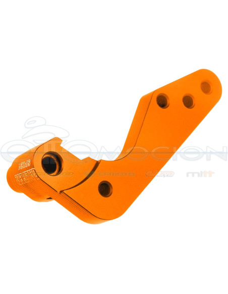 BRACKET ADAPTER KTM Ø270MM FRONT (ORANGE COLOR)