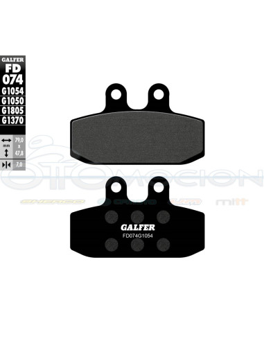 SEMI METAL BRAKE PADS