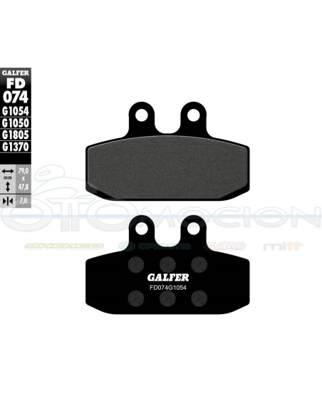 SEMI METAL BRAKE PADS