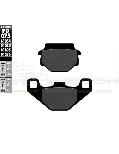 SCOOTER BRAKE PADS