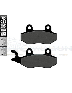 SEMI METAL BRAKE PADS