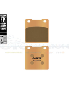 SINTER STREET BRAKE PADS