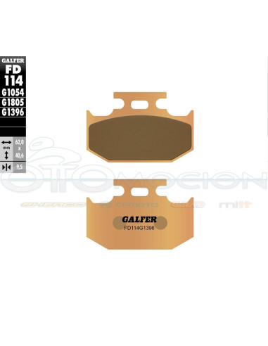 SINTER OFF-ROAD BRAKE PADS