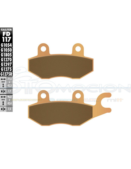 SINTER SPORT BRAKE PADS