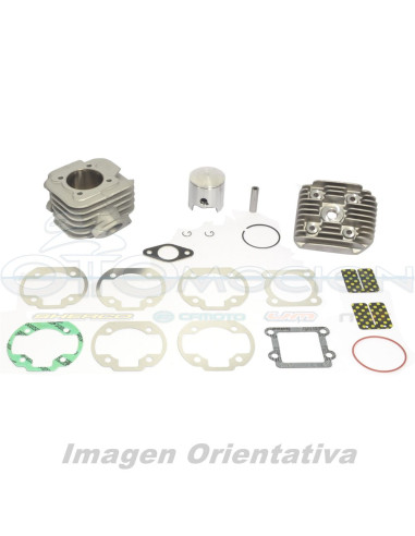 KIT DE CILINDRO BIG BORE CON CULATA  Ø 47,6 MM, 70 CC, BULON  Ø 10 MM, PISTON DE CABEZA AB