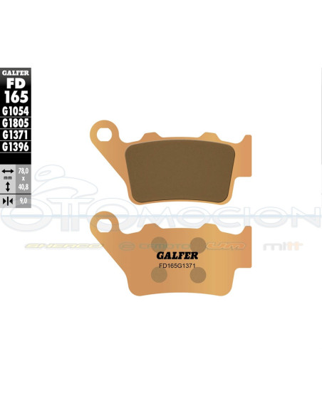 SINTER STREET BRAKE PADS