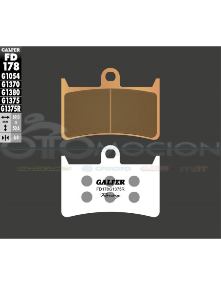 SINTER SPORT RACING BRAKE PADS