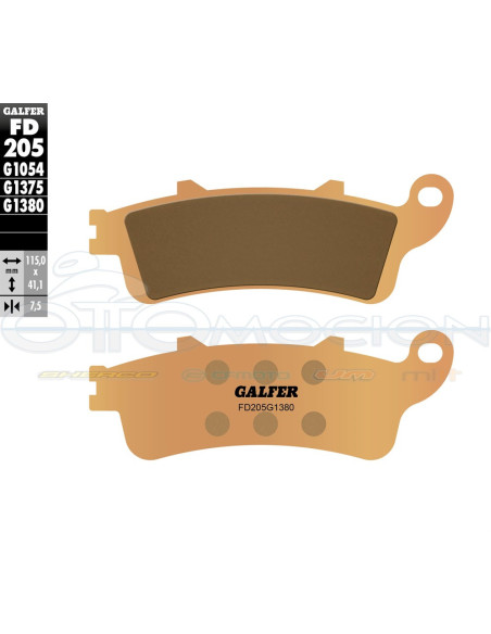 SINTER SCOOTER BRAKE PADS