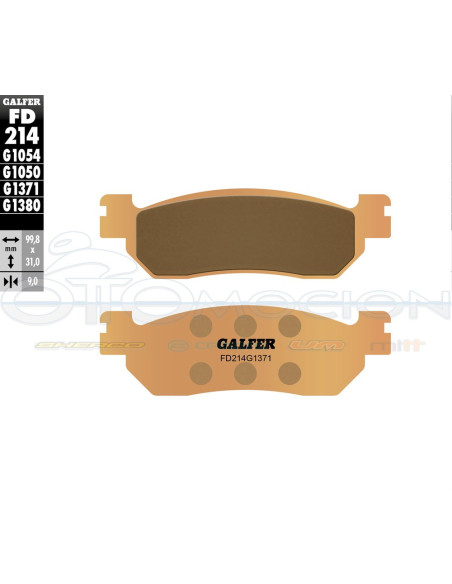 SINTER STREET BRAKE PADS