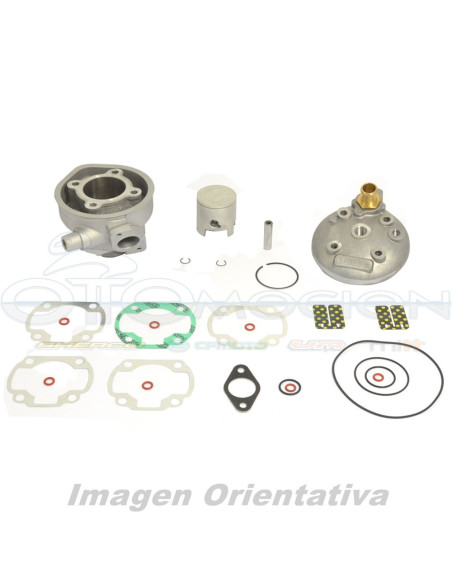 KIT DE CILINDRO BIG BORE CON CULATA  Ø 47,6 MM, 70 CC, BULON  Ø 10 MM, PISTON DE CABEZA PL