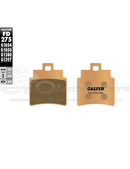 SINTER SCOOTER BRAKE PADS