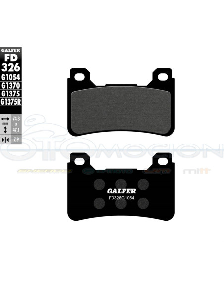 SEMI METAL BRAKE PADS