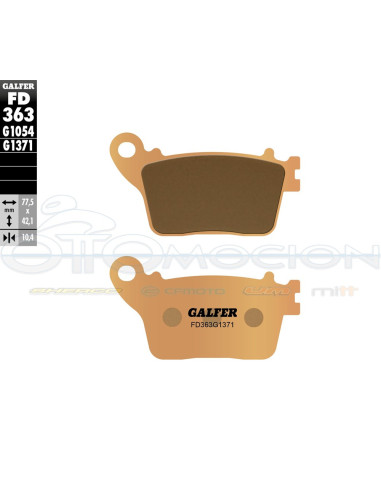 SINTER STREET BRAKE PADS