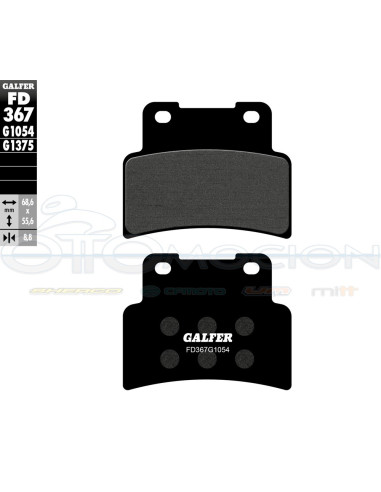 SEMI METAL BRAKE PADS