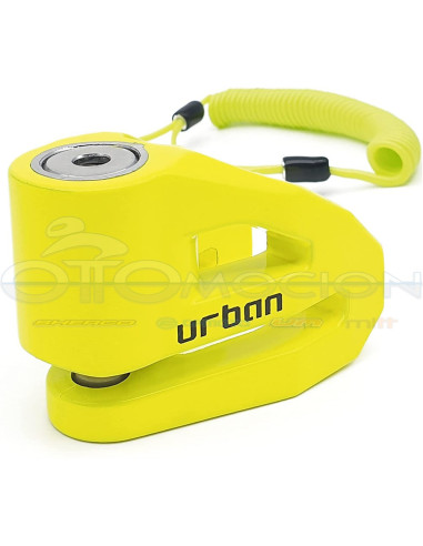 CANDADO URBAN UR2 10DIN AMARILLO