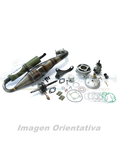 COMBO KIT: KIT DE CILINDRO BIG BORE Ø 47,6 MM, 70 CC, ESCAPE, KIT DE CARBURADOR Y CIGÜEÑAL