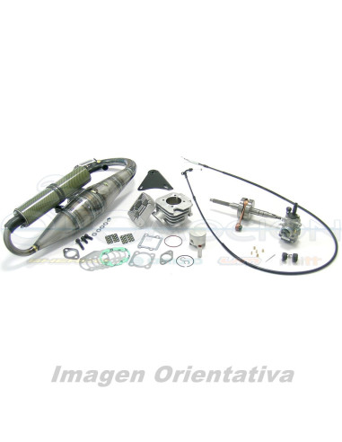 COMBO KIT: KIT DE CILINDRO BIG BORE Ø 47,6 MM, 70 CC, ESCAPE, KIT DE CARBURADOR Y CIGÜEÑAL