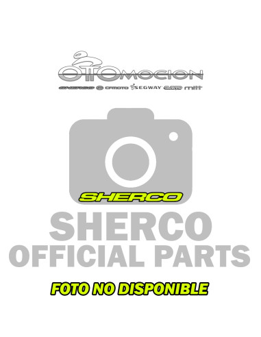 JUEGO EMPUNADURAS SHERCO NEGRA BLANCO