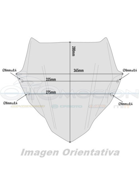 CUPULA C-KITA BMW GR 310 17