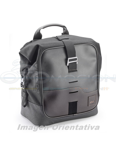 ALFORJA P-CRM105 L-CORIUMF-CORREAS-VELCRO 16LTS