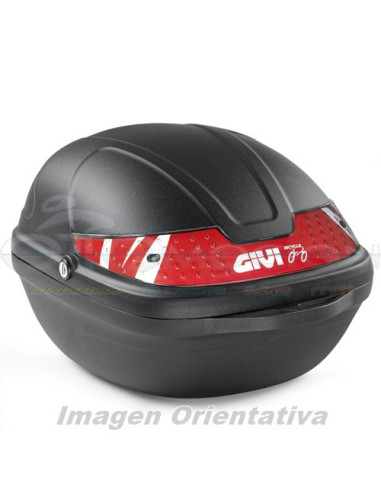 MALETA FIJA BICI 14LTS  CY14 NEGRO BASE-N  CATADIOP  ROJO