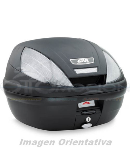 MALETA ML 39 LTS  E370 NEGRO BASE-N CATADIOPTRICO TRANS