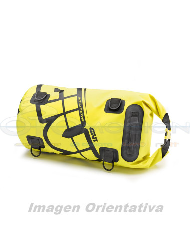 BOLSA SILLIN L-EASY WATERPROOFF-CORREAS 30LTS AMARILLO NEON